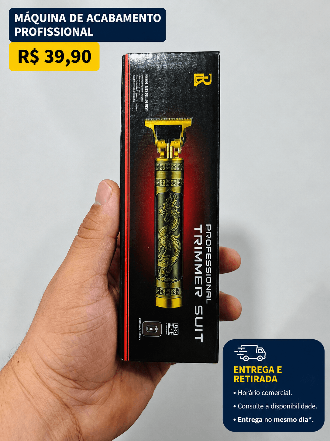 Máquina de Acabamento Profissional